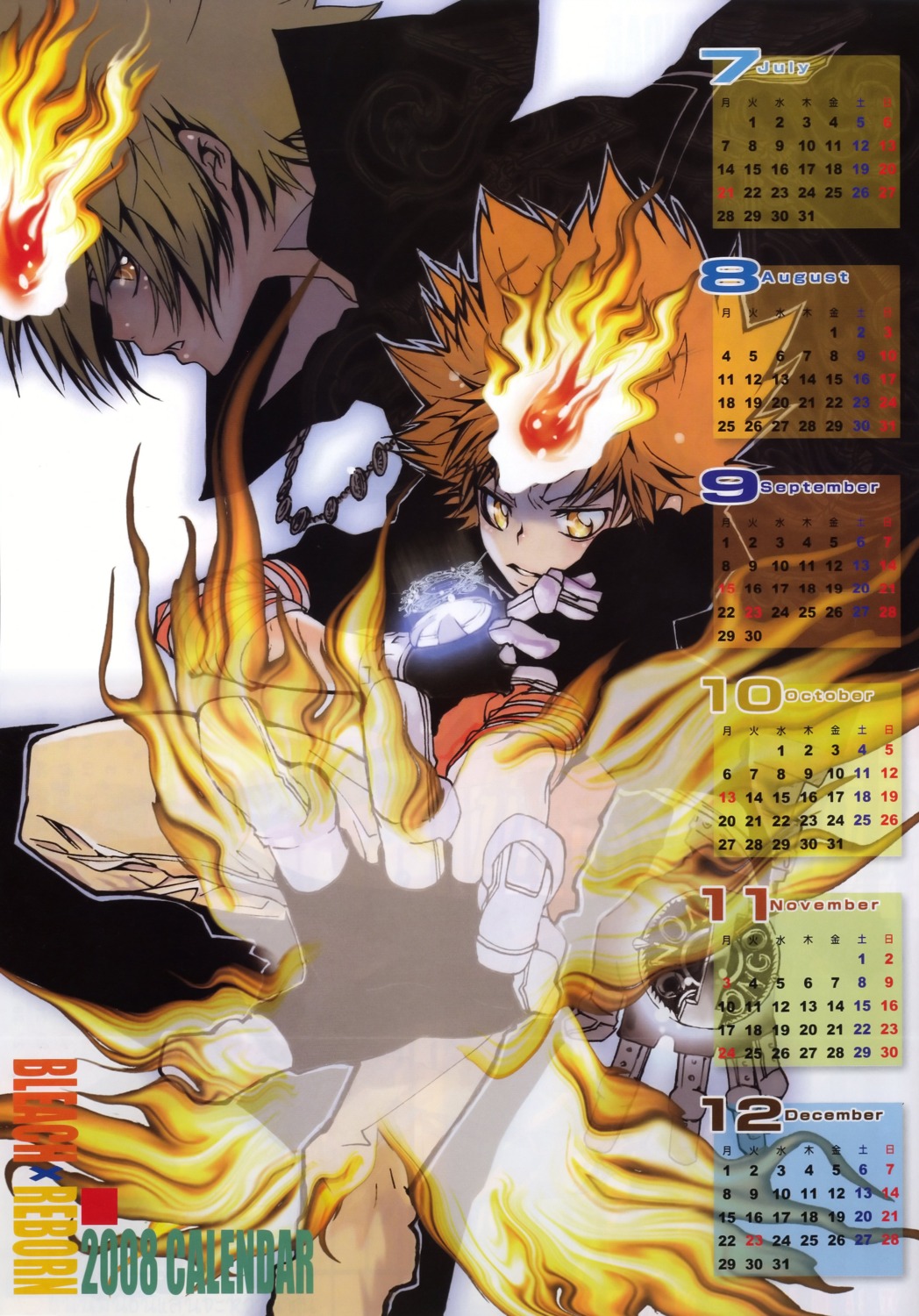 amano_akira bleed_through calendar giotto katekyo_hitman_reborn! male sawada_tsunayoshi screening