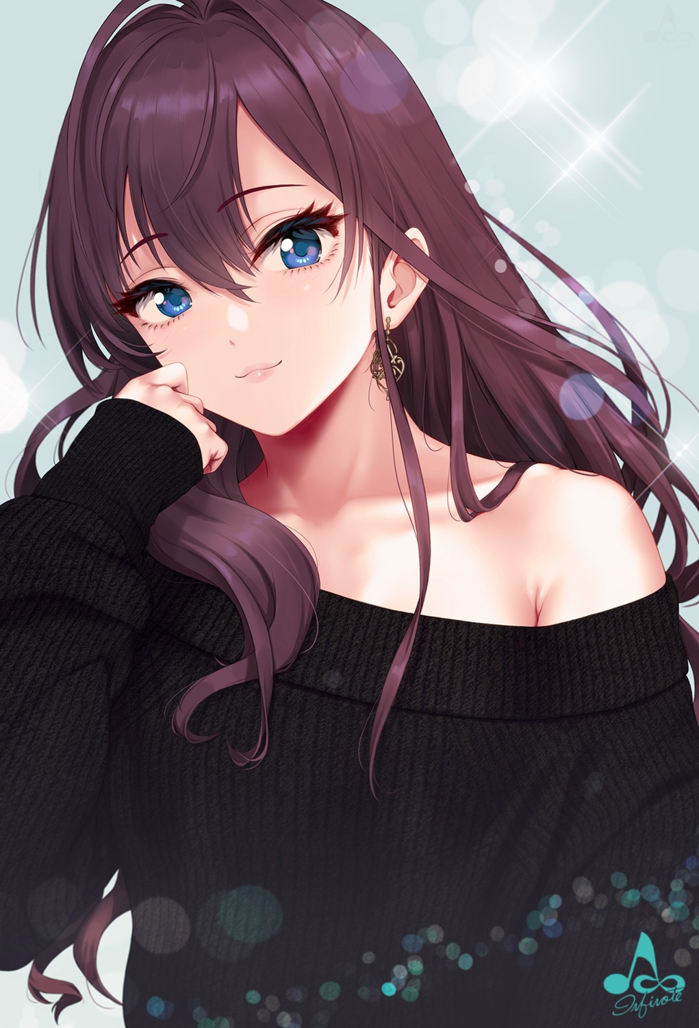 ichinose_shiki infinote sweater the_idolm@ster the_idolm@ster_cinderella_girls