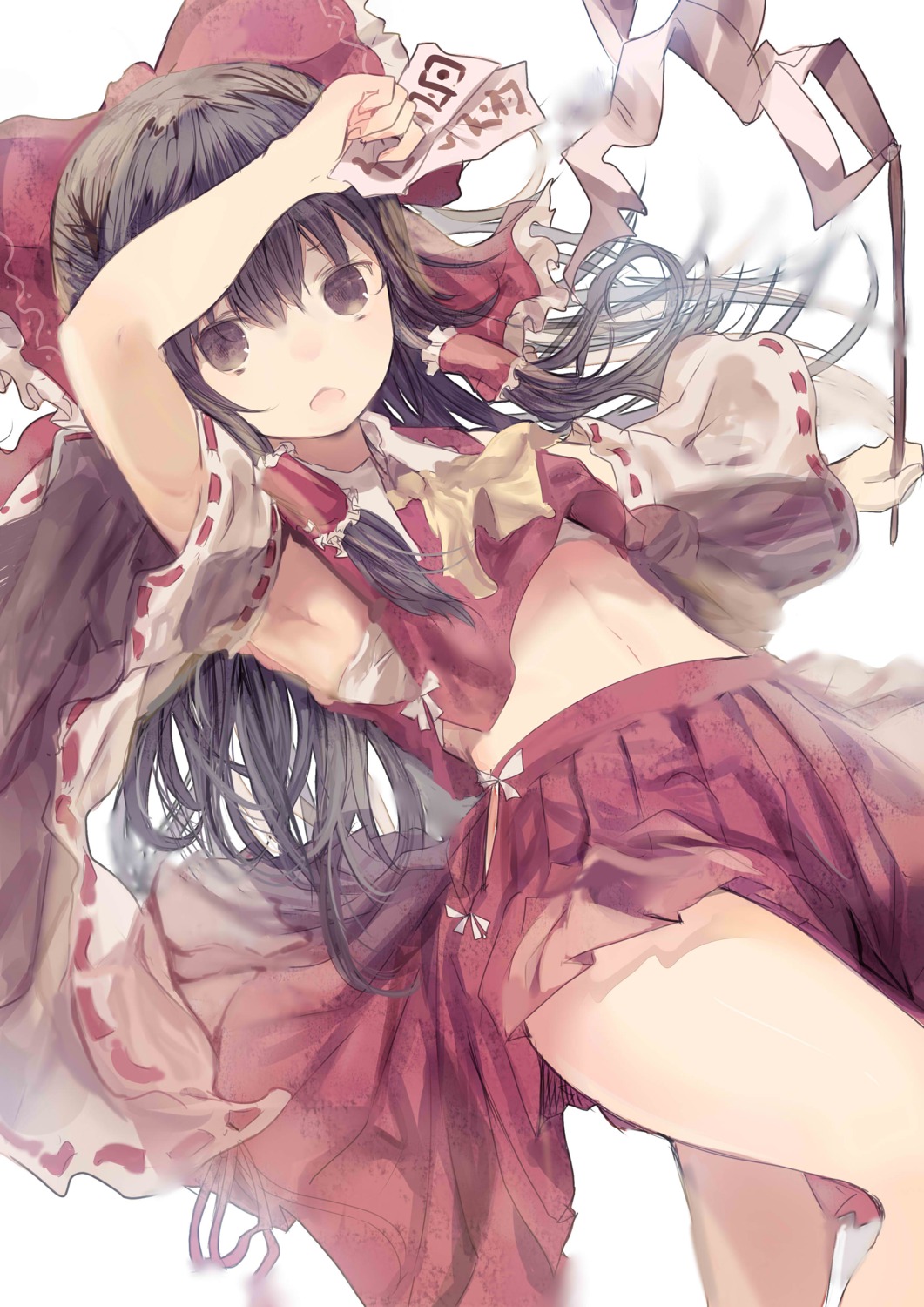 hakurei_reimu iijima_masashi miko sarashi touhou