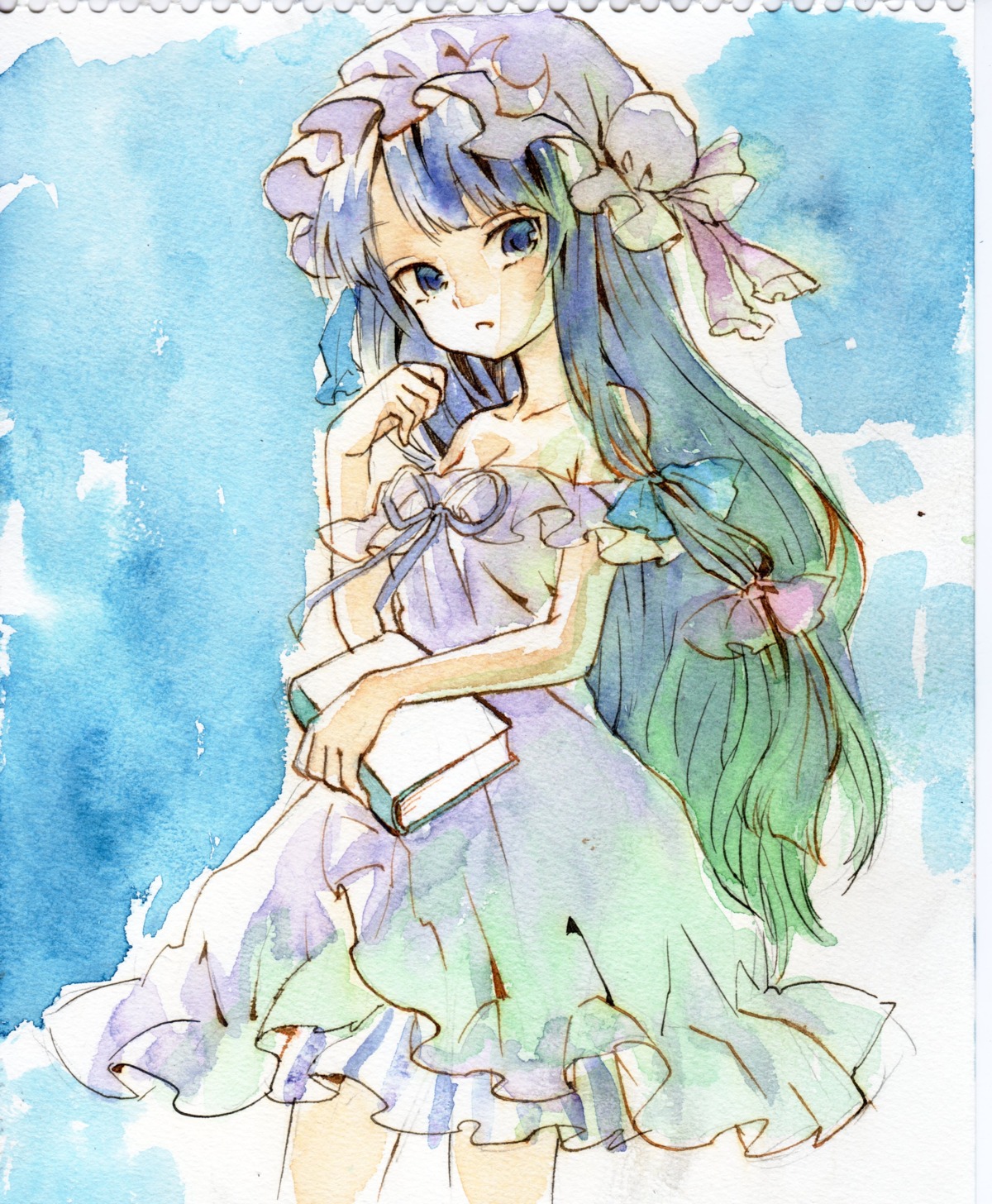 ama-tou dress patchouli_knowledge touhou