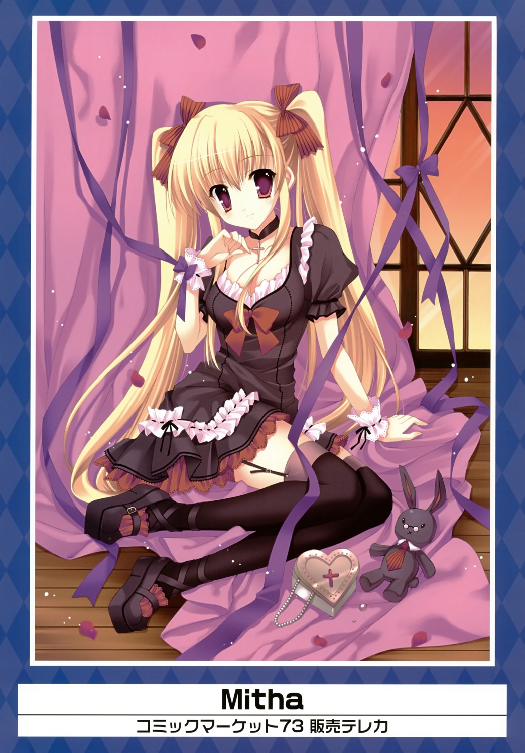 cleavage lolita_fashion mitha stockings thighhighs