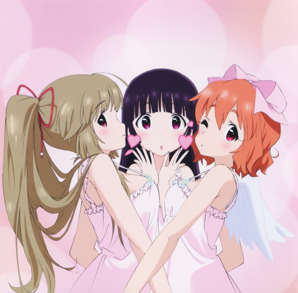 disc_cover kanzaki_mitsuki kiritani_yukina kotobuki_hiyori saikin_imouto_no_yousuga_chotto_okashiindaga