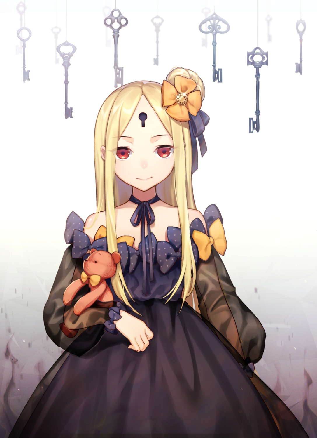 abigail_williams_(fate) dress fate/grand_order see_through tarantulaines