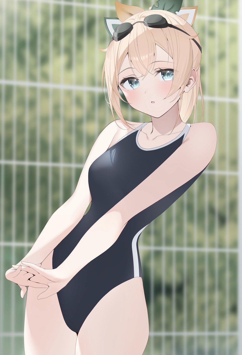 hololive kazama_iroha ryuya swimsuits