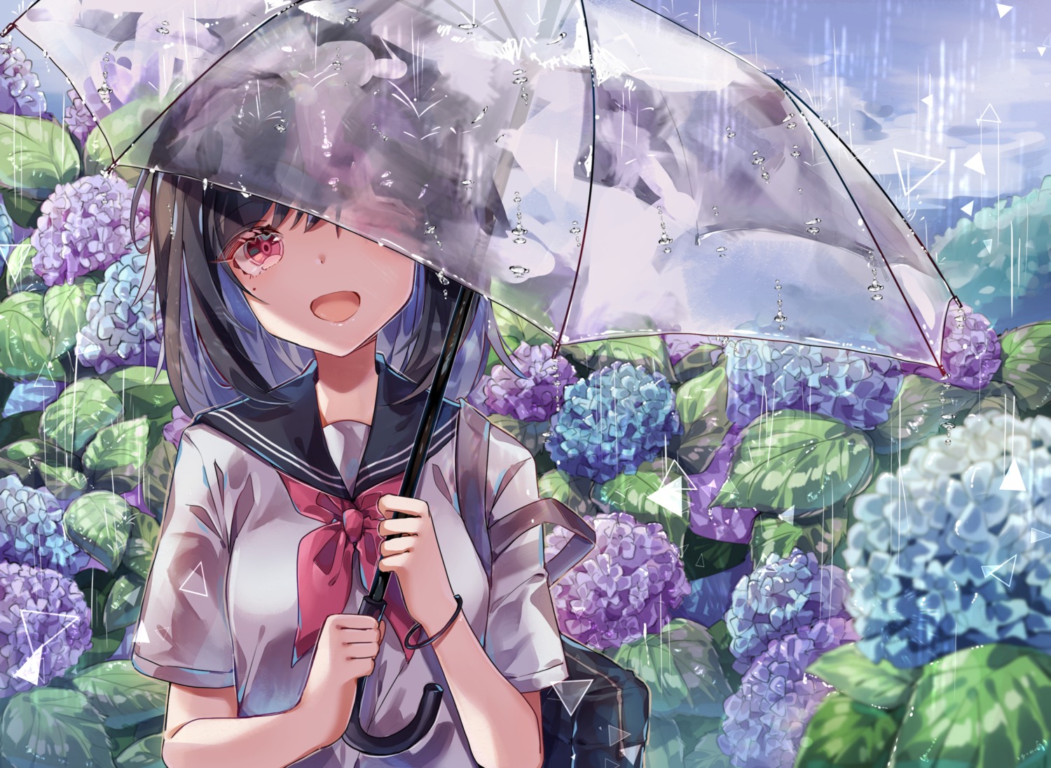 ayatsuki_sugure seifuku umbrella