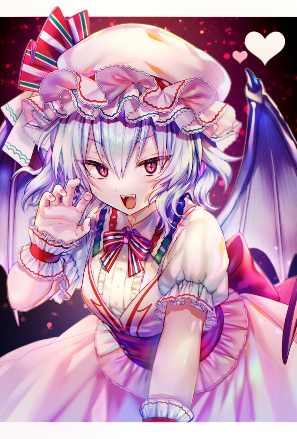 here_(hr_rz_ggg) remilia_scarlet touhou wings