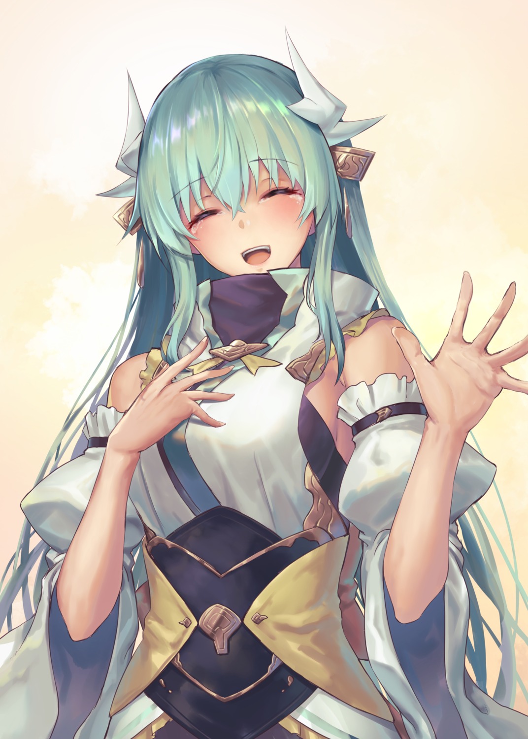 fate/grand_order horns japanese_clothes kiyohime_(fate/grand_order) oukawa_yuu