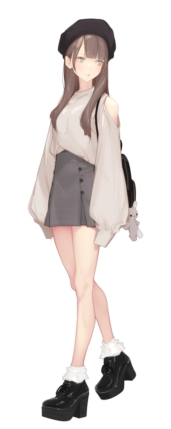 ama_mitsuki heels sweater