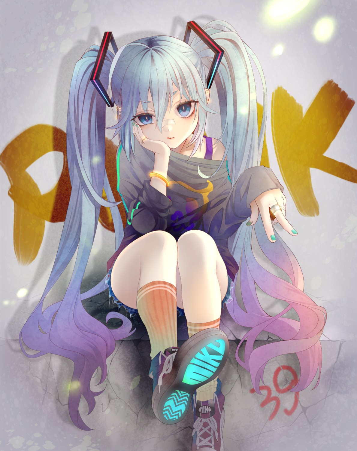 hatsune_miku user_xgff2887 vocaloid