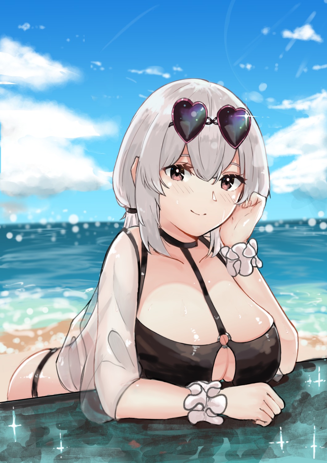 azur_lane bikini cleavage kanta sirius_(azur_lane) swimsuits