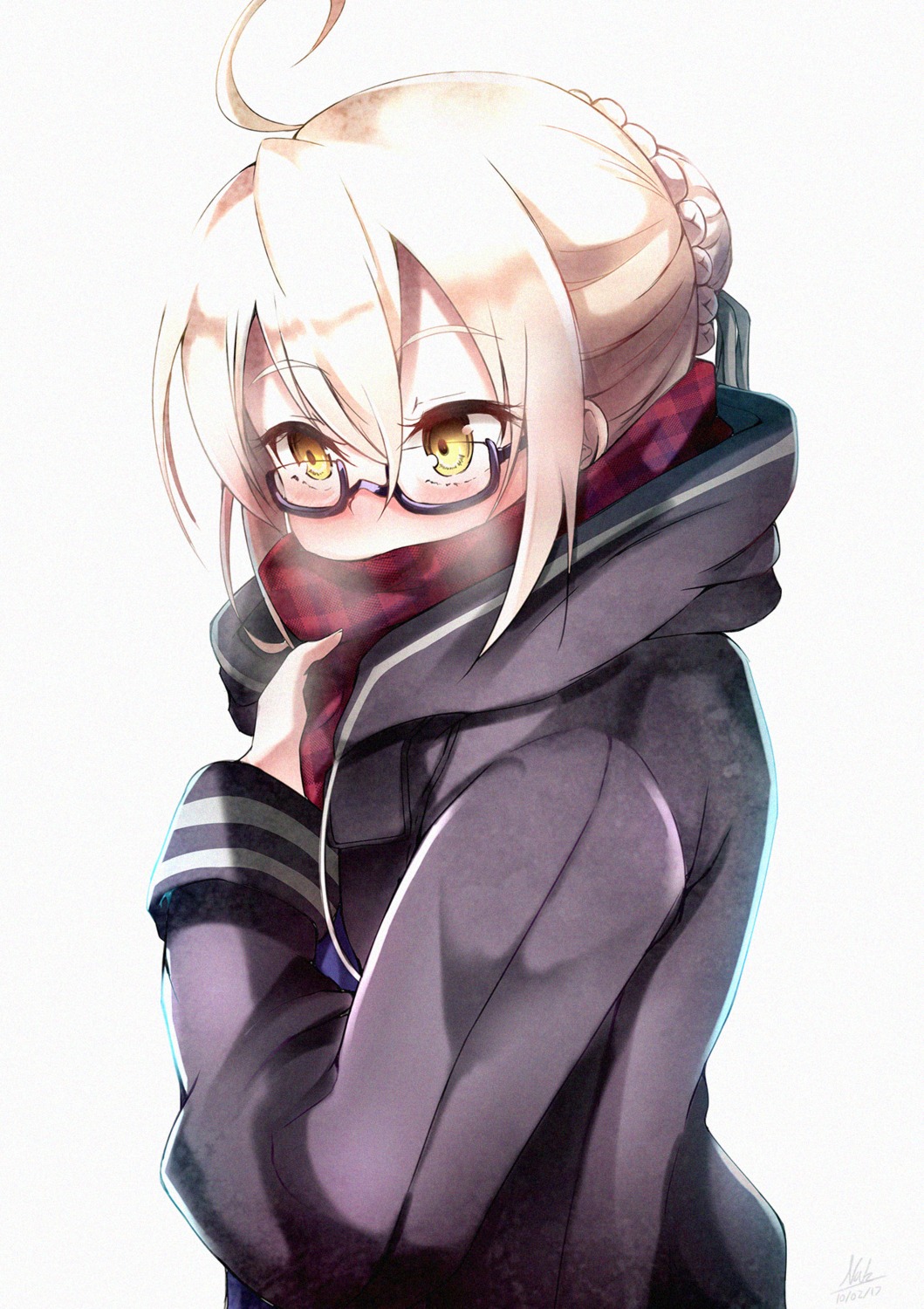 fate/grand_order heroine_x_alter megane nakatokung