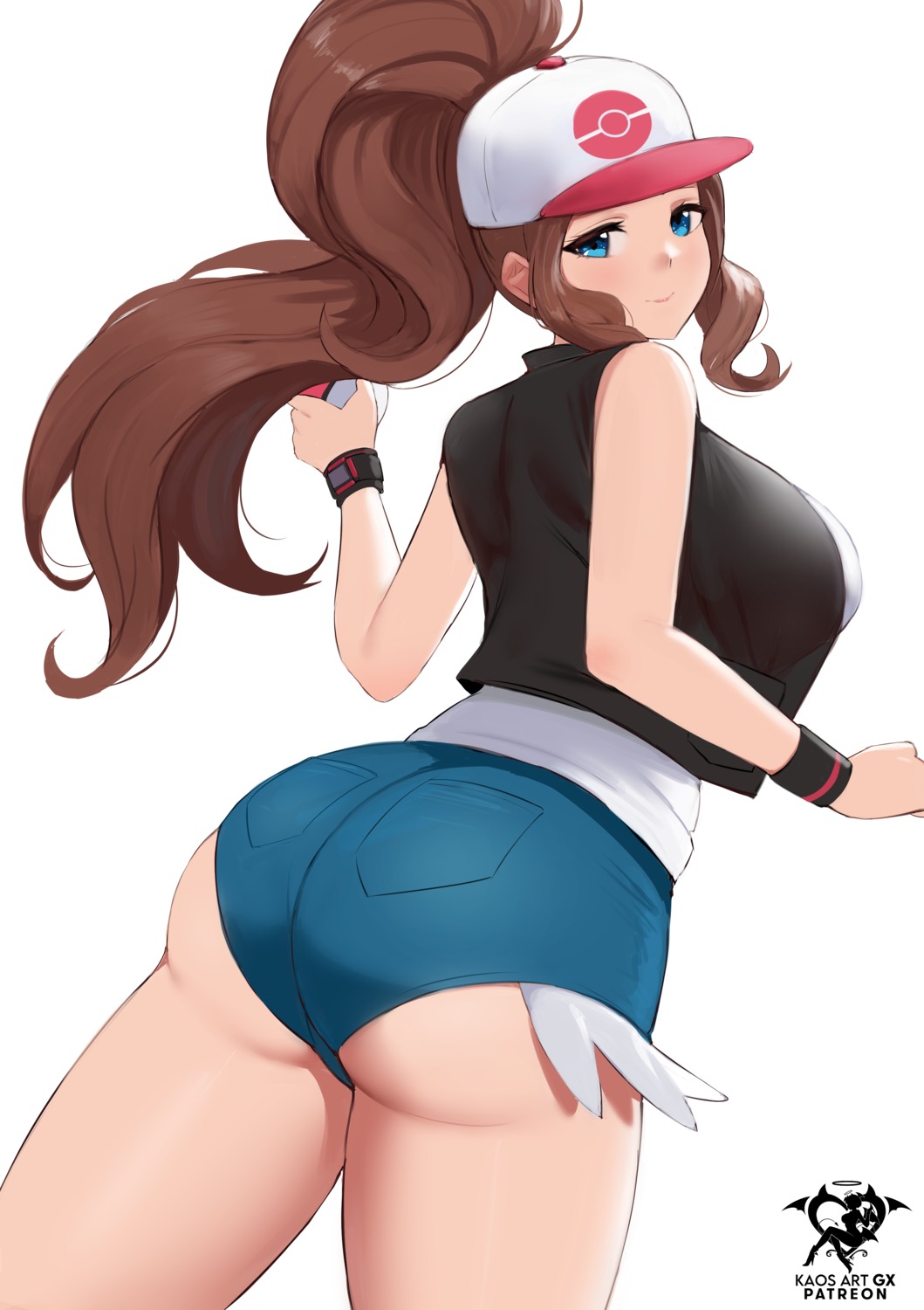 ass kaos_art pokemon pokemon_bw touko_(pokemon)