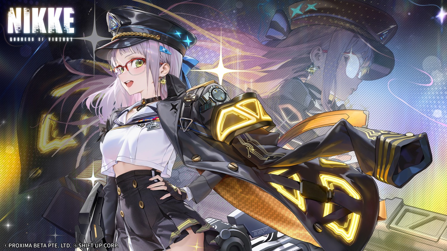 goddess_of_victory:_nikke megane neon_(nikke) tagme uniform wallpaper