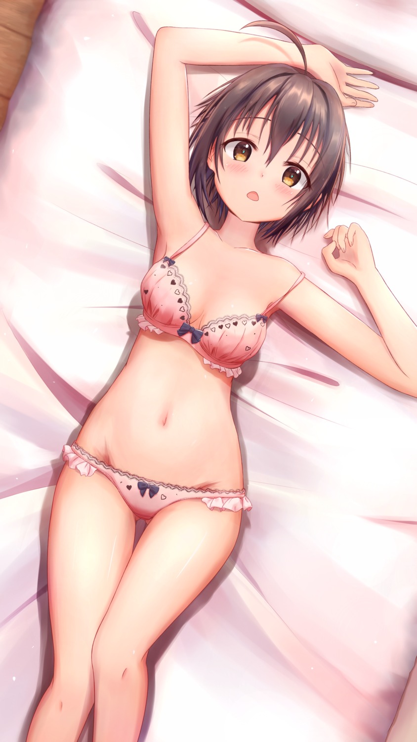 bra kohinata_miho masuku_(saint_mask) pantsu the_idolm@ster the_idolm@ster_cinderella_girls