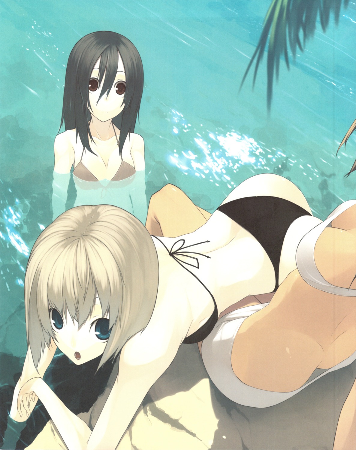 bikini senmu_(senmudayo) swimsuits