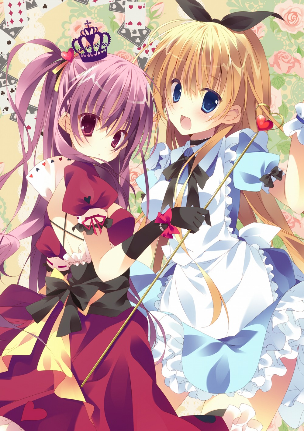 alice alice_in_wonderland dress queen_of_hearts sushimekabu