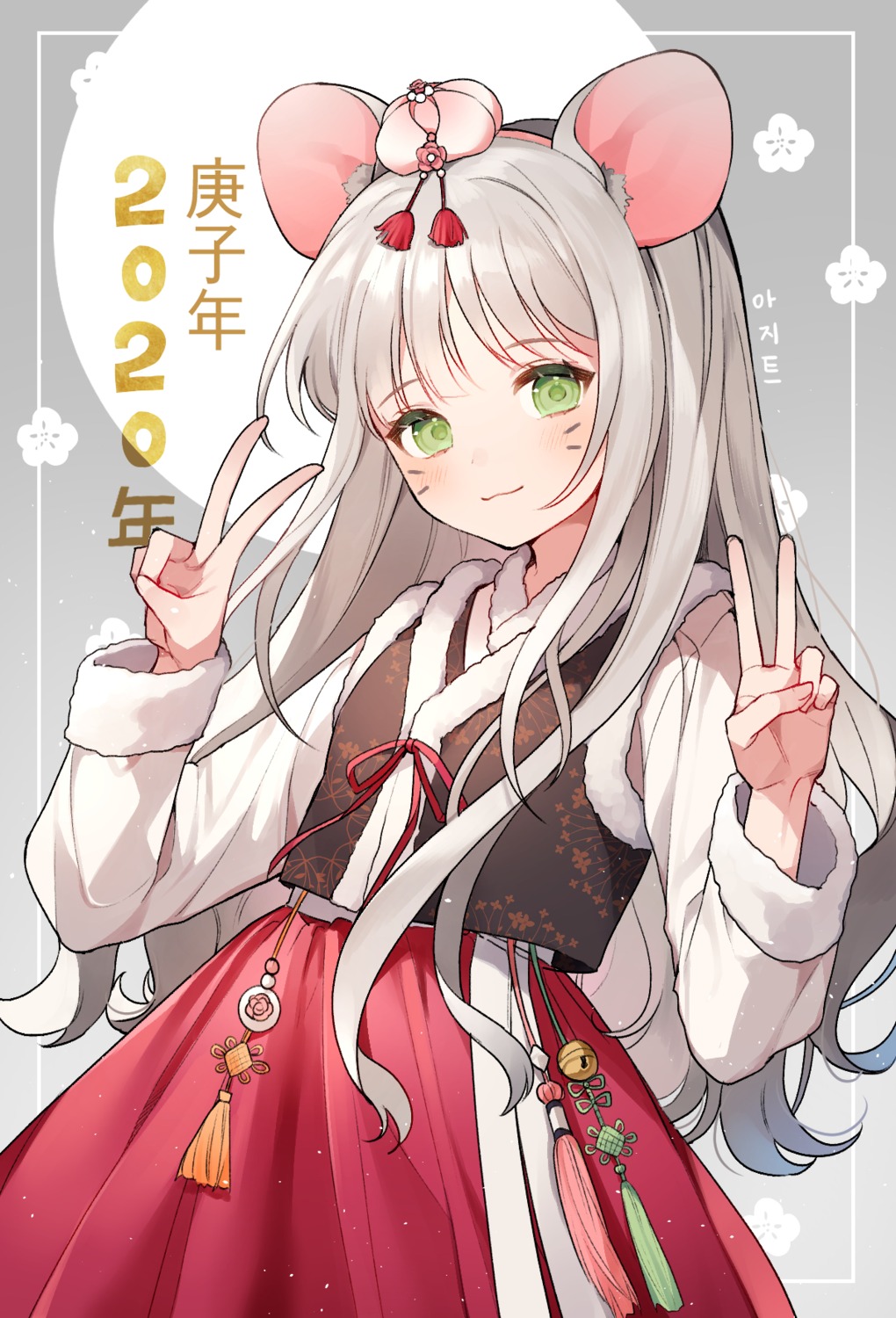 animal_ears asian_clothes azit_(down)