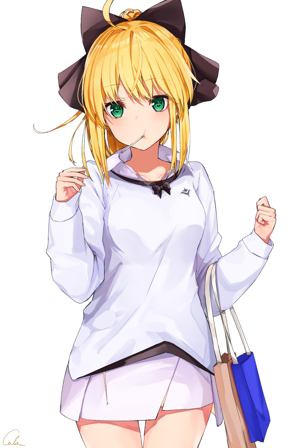 black_cola fate/grand_order saber saber_lily