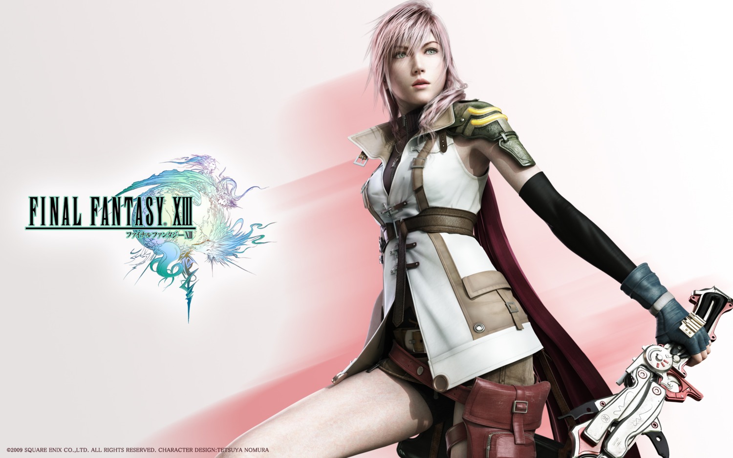 armor cg final_fantasy final_fantasy_xiii lightning square_enix sword wallpaper