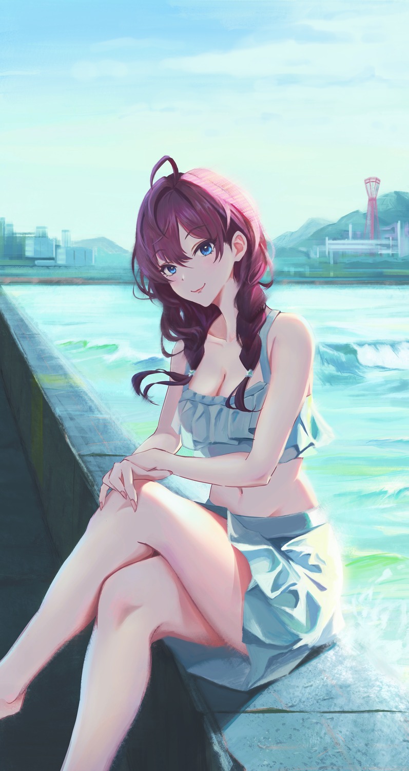 bikini ichinose_shiki qingli_ye swimsuits the_idolm@ster the_idolm@ster_cinderella_girls