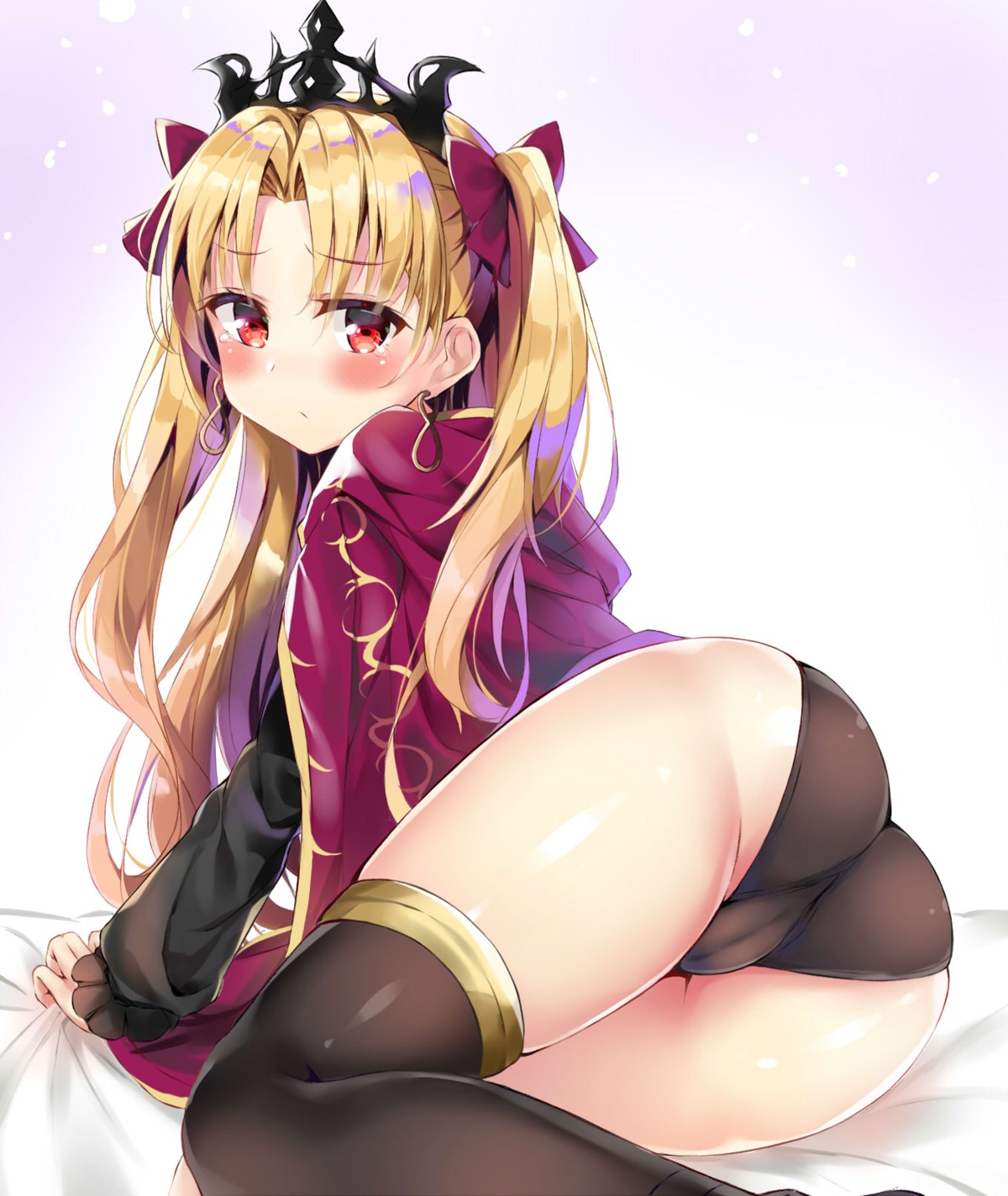 ass cameltoe dombear ereshkigal_(fate/grand_order) fate/grand_order pantsu thighhighs