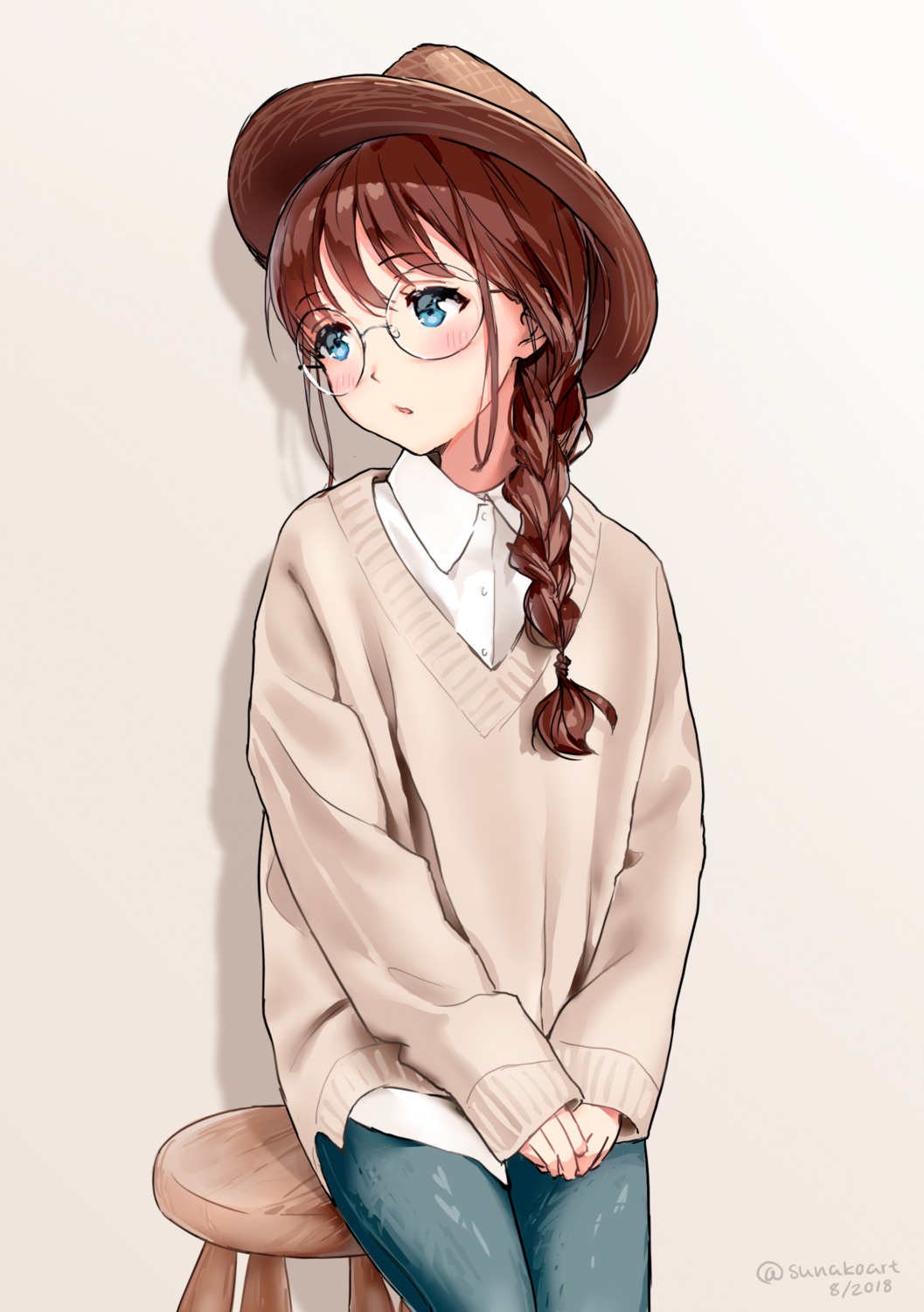 megane sunako_(veera) sweater