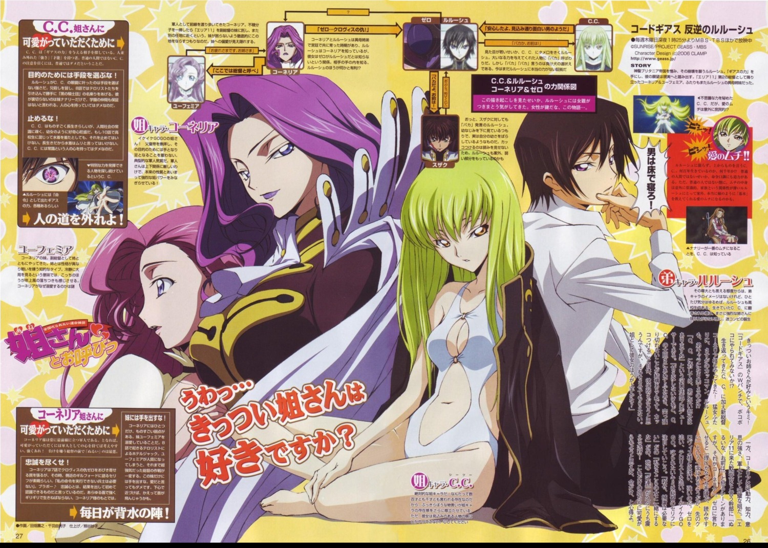 c.c. chiba_yuriko code_geass cornelia_li_britannia euphemia_li_britannia lelouch_lamperouge swimsuits tabata_hisayuki