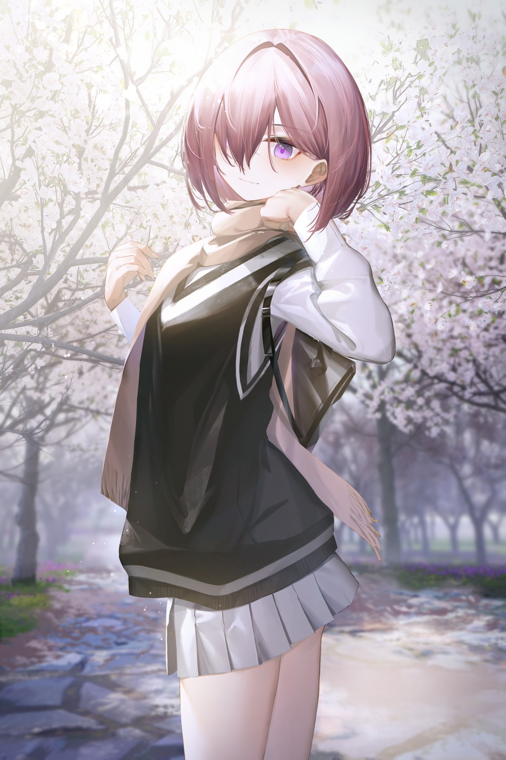 fate/grand_order ka11_ca mash_kyrielight seifuku sweater