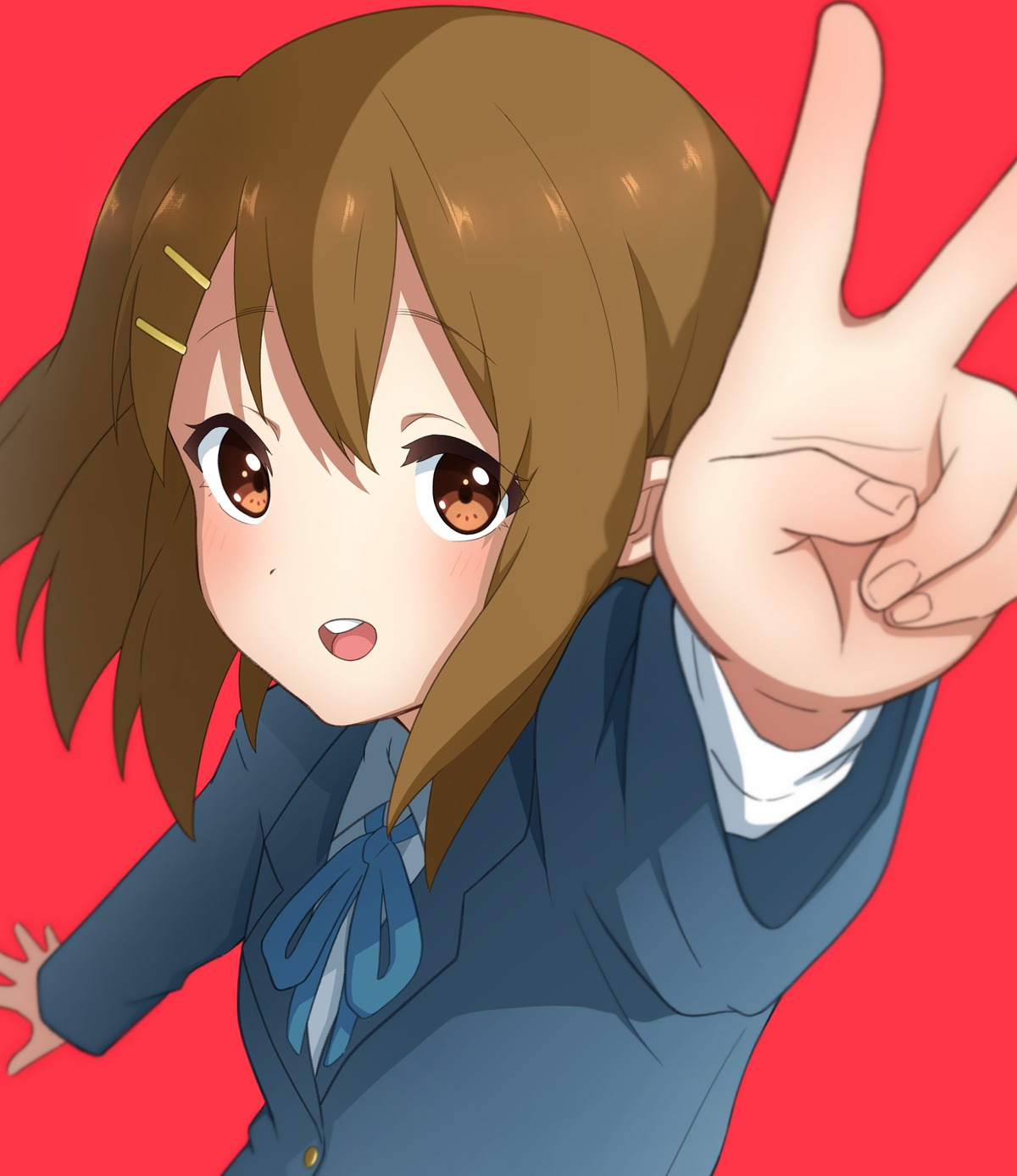 46_crt hirasawa_yui k-on! seifuku