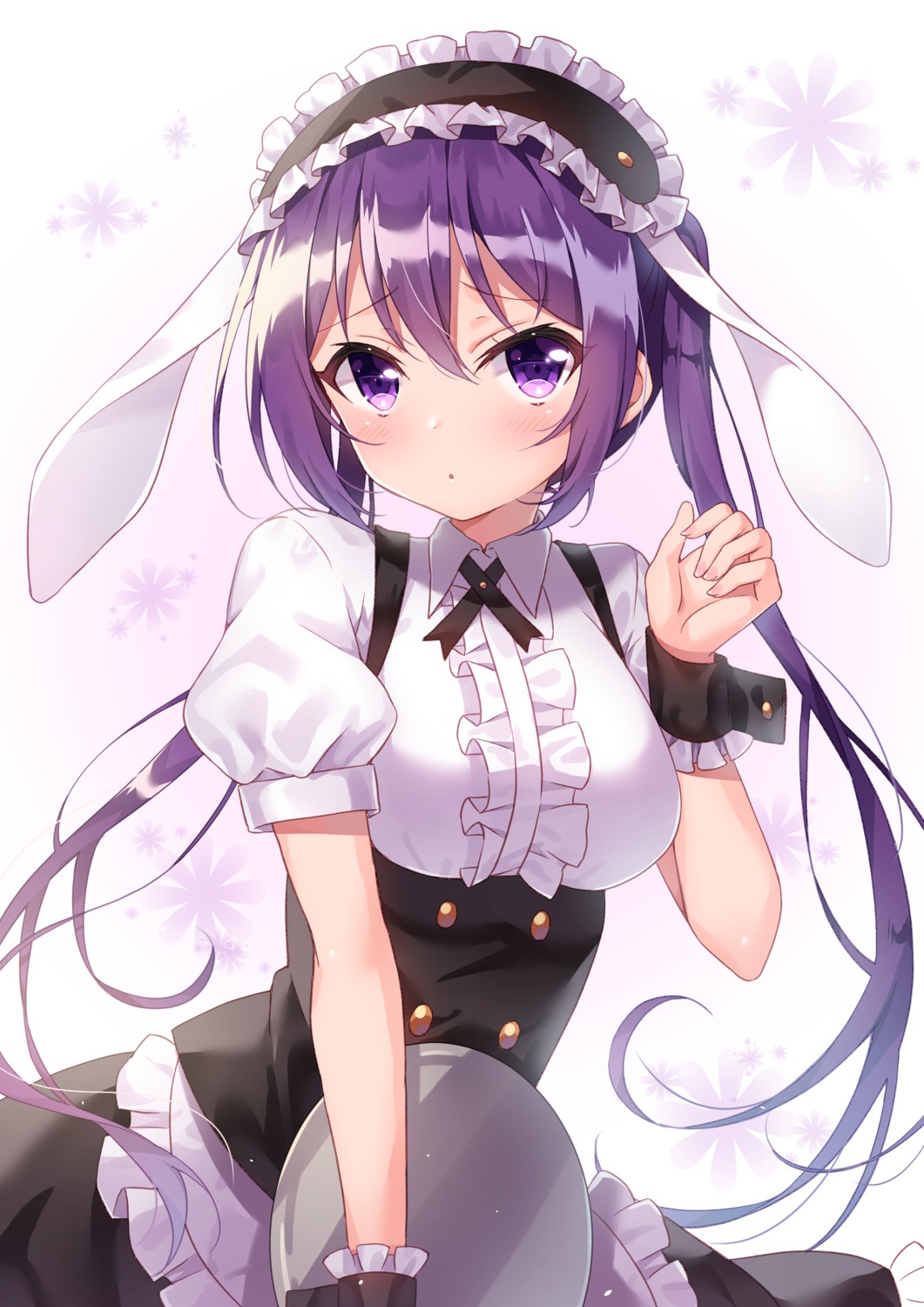 animal_ears bunny_ears gochuumon_wa_usagi_desu_ka? maid siooooono tedeza_rize waitress