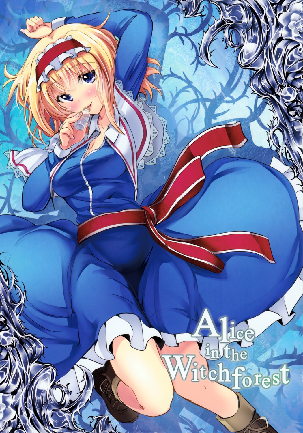 alice_margatroid cleavage ginichi touhou