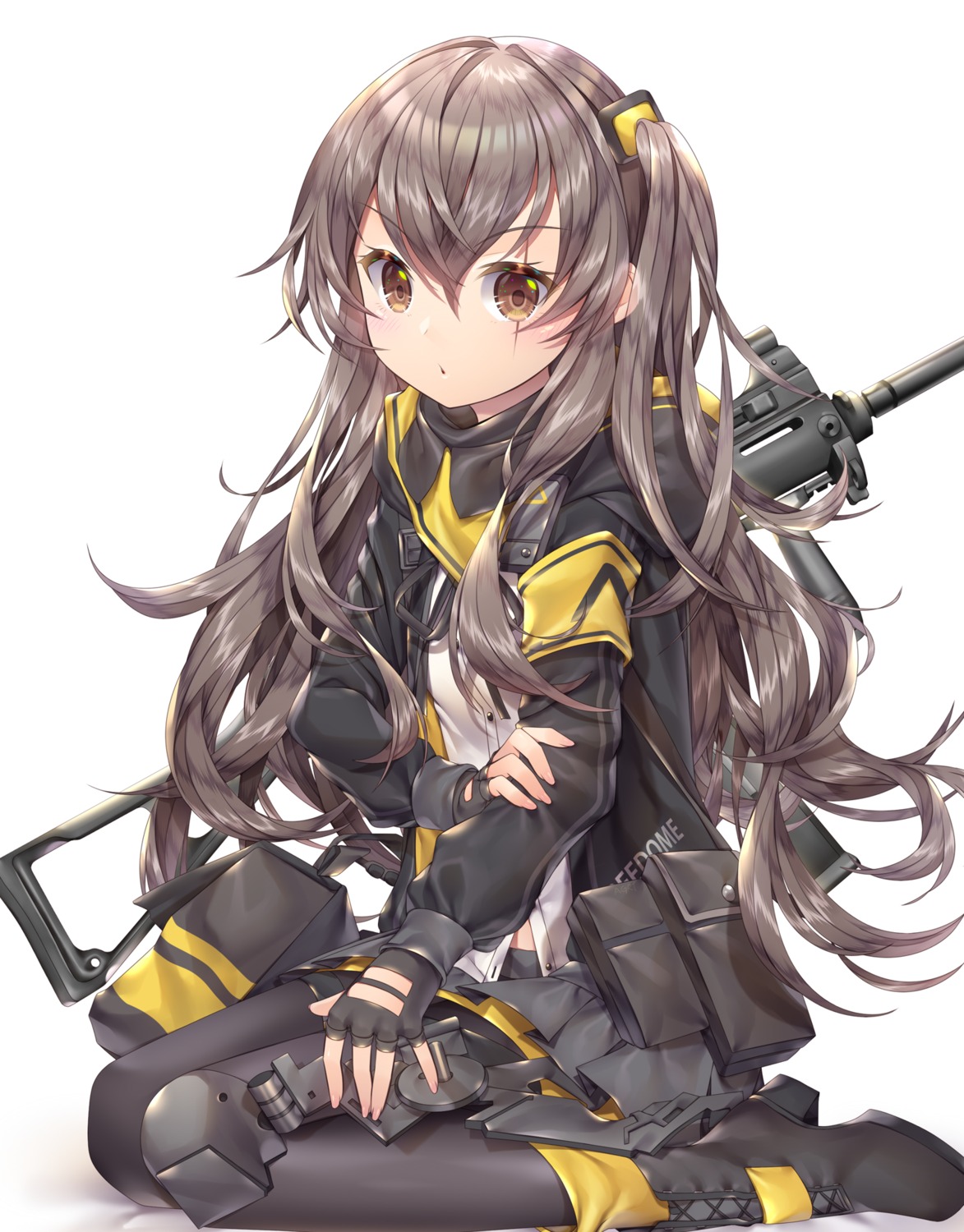 agrt girls_frontline gun heels pantyhose ump45_(girls_frontline)