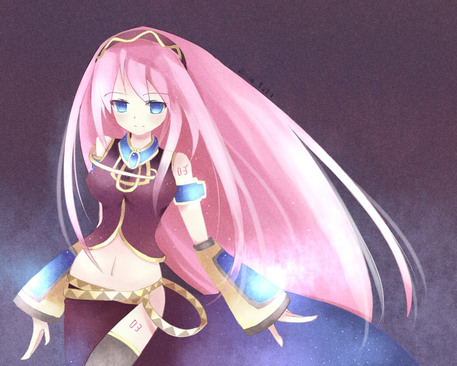 bison_cangshu megurine_luka vocaloid