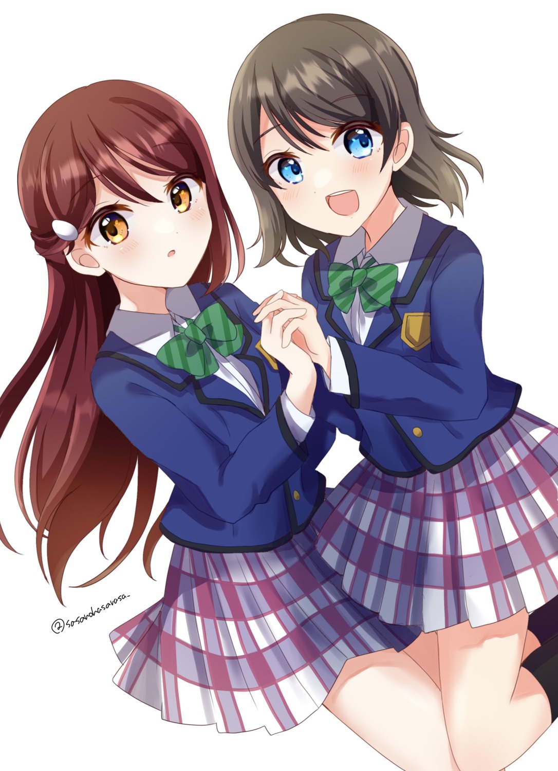 love_live!_sunshine!! sakurauchi_riko seifuku tagme watanabe_you