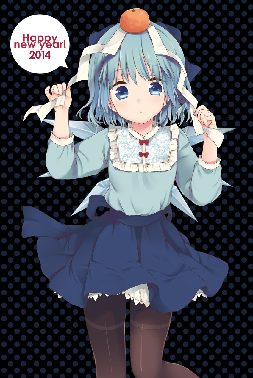 cirno maki_(makimaki) pantyhose touhou