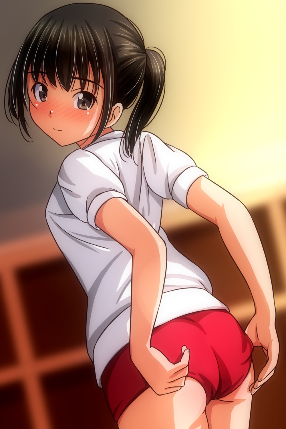 ass buruma gym_uniform loli matsunaga_kouyou