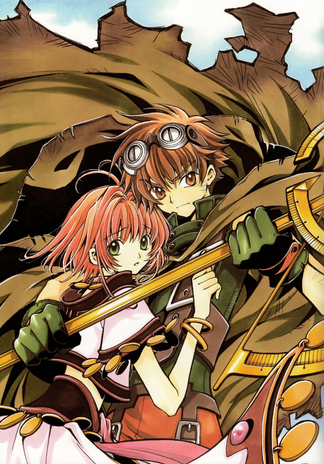 clamp kinomoto_sakura li_syaoran tsubasa_reservoir_chronicle