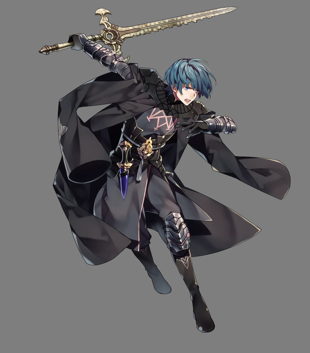 armor byleth_(fire_emblem) fire_emblem fire_emblem_heroes fire_emblem_three_houses male nintendo sword teita