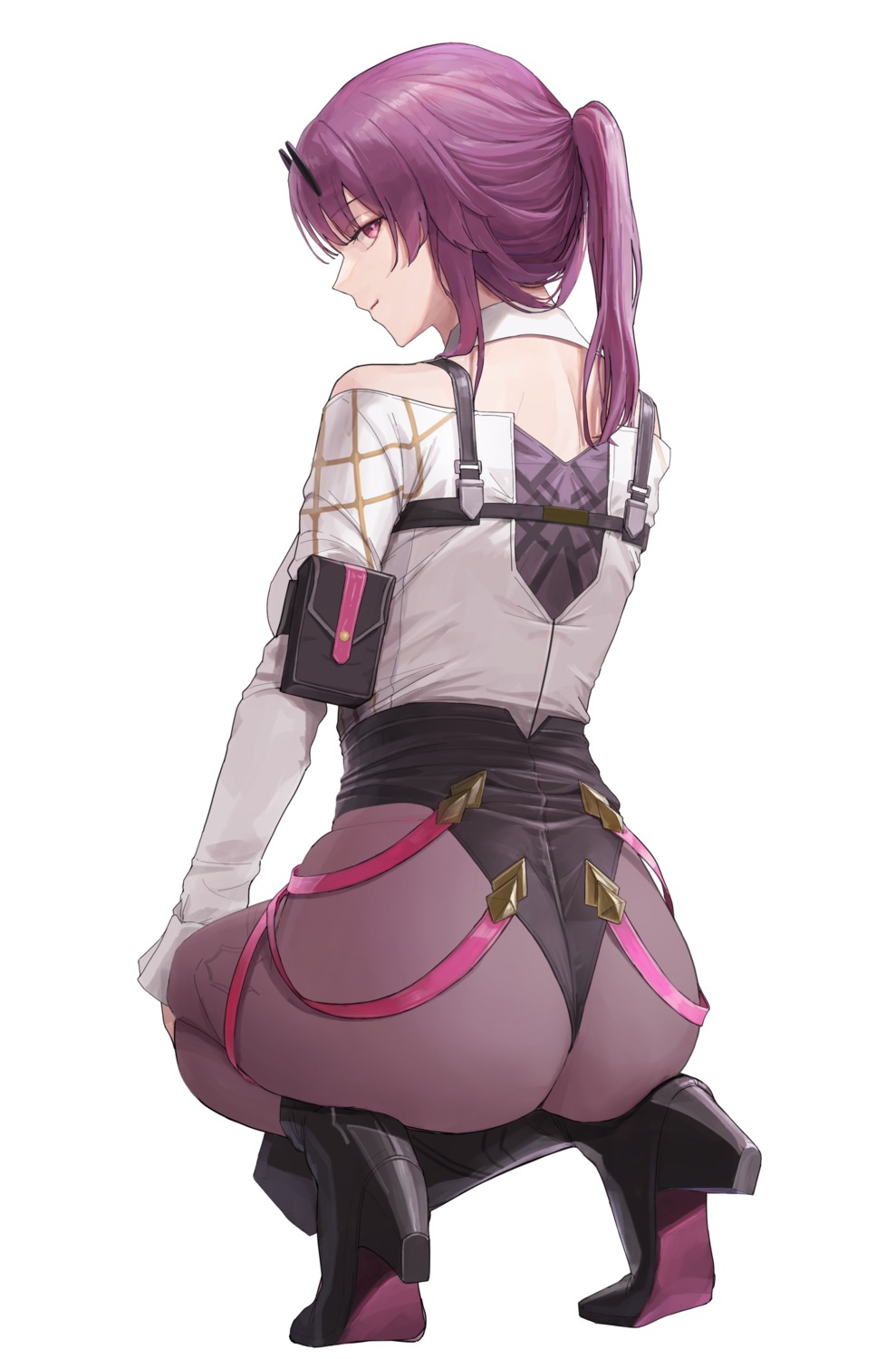 ano_(gccx8784) ass heels honkai:_star_rail kafka_(honkai:_star_rail) megane pantyhose