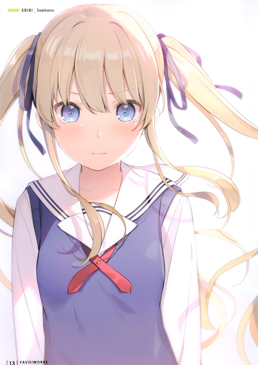 6u eternal_land saenai_heroine_no_sodatekata saenai_heroine_no_sodatekata_flat sawamura_spencer_eriri seifuku sweater