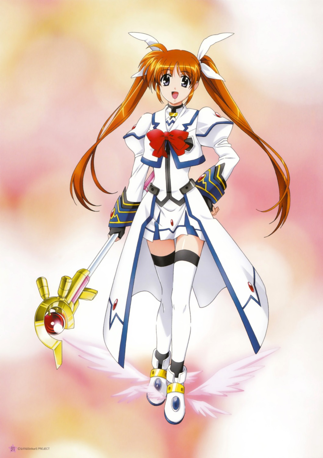 Mahou Shoujo Lyrical Nanoha StrikerS - Wallpaper and Scan Gallery