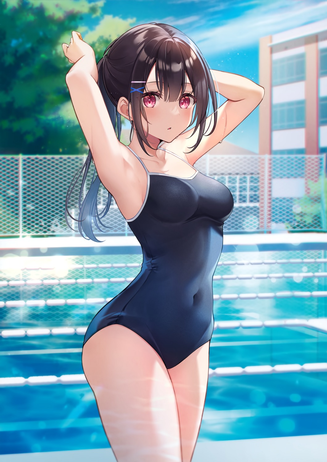 kisaragi_yuri koharu_shoujo school_swimsuit swimsuits