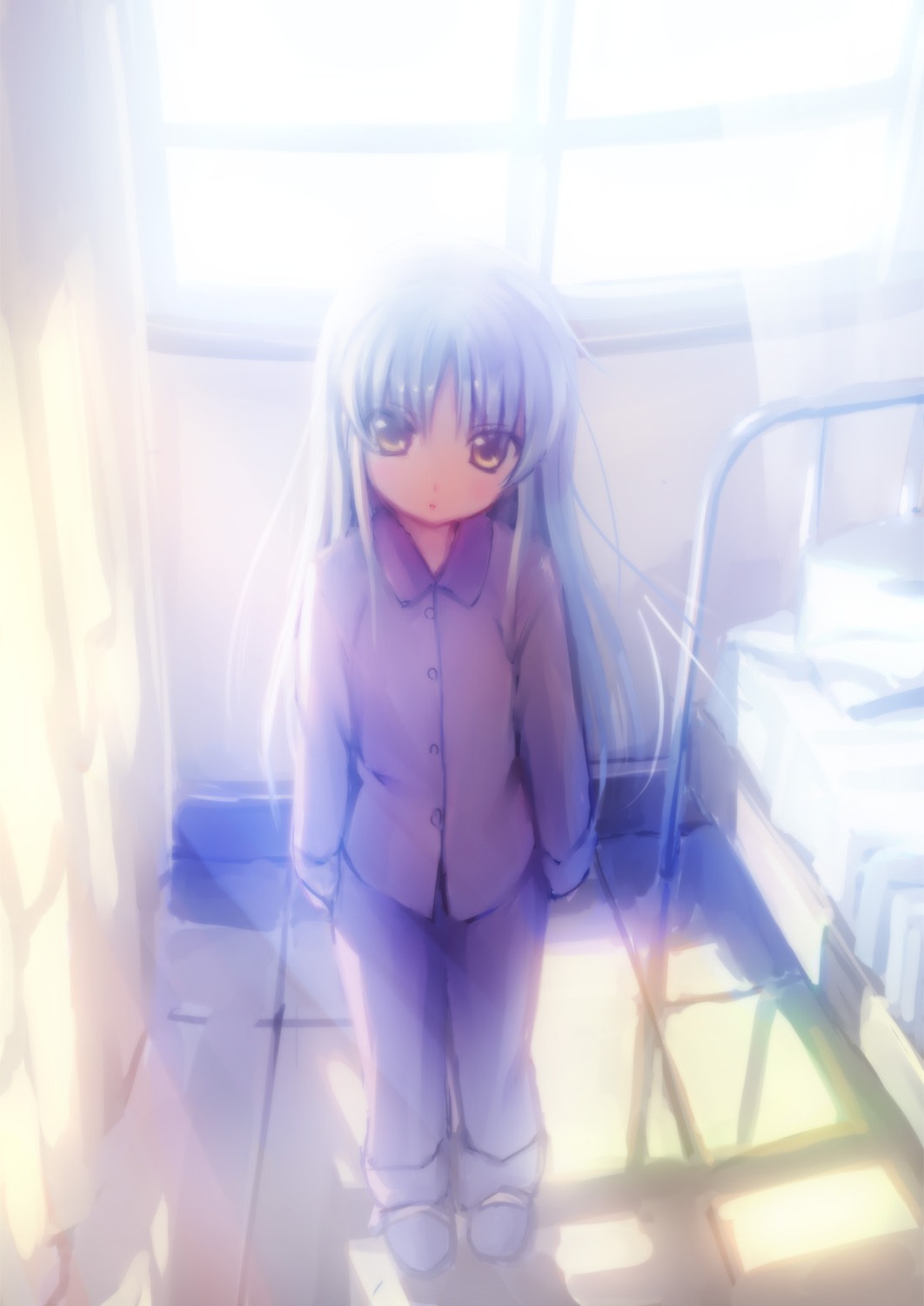 angel_beats! pajama tachibana_kanade takoyaki