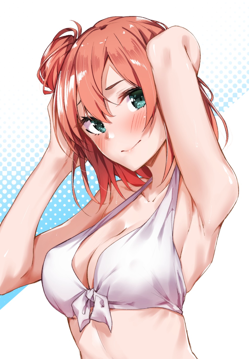 bikini_top cleavage sahara_gensei swimsuits yahari_ore_no_seishun_lovecome_wa_machigatteiru. yuigahama_yui