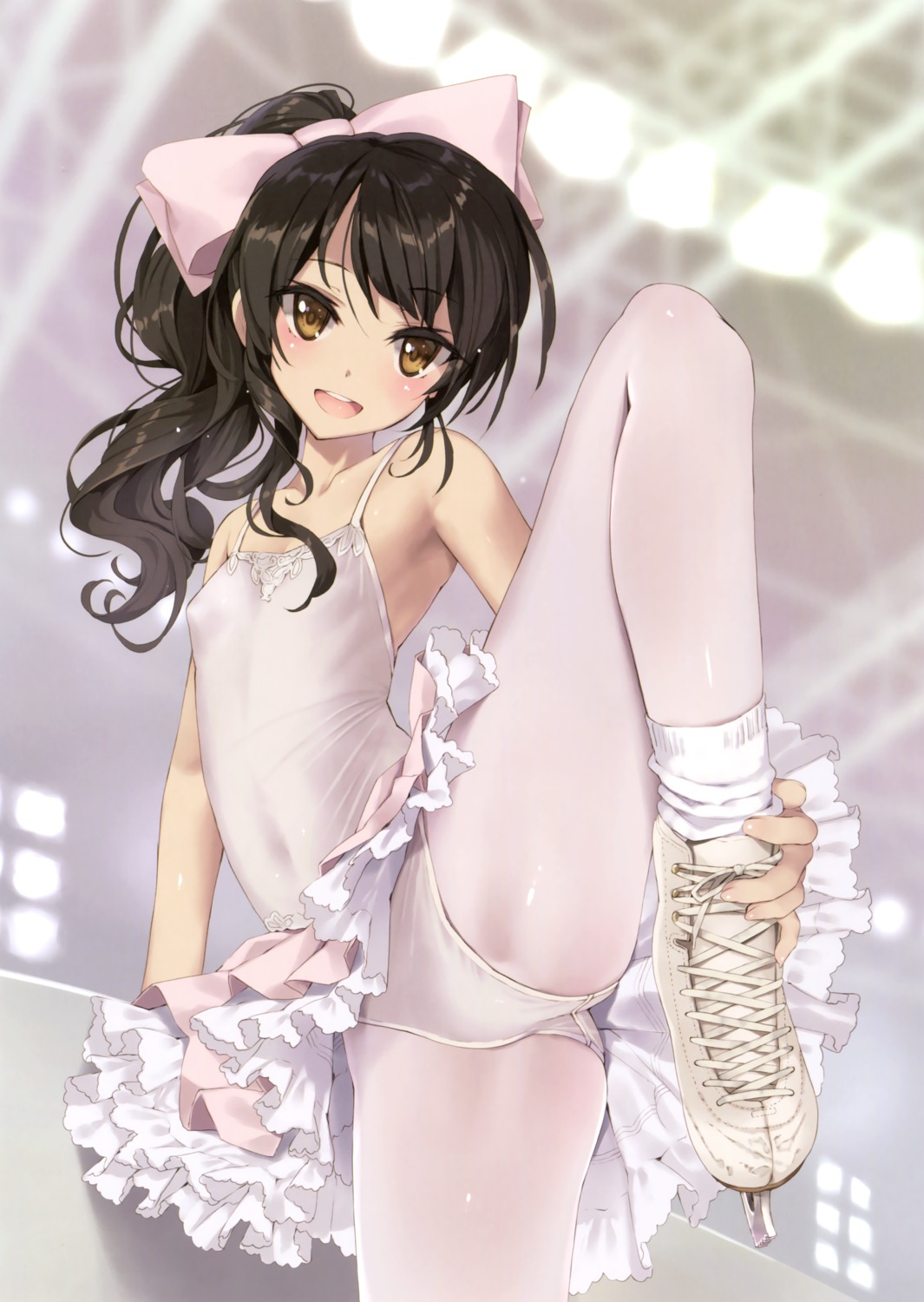 ice_skating leotard pantyhose tsurusaki_takahiro