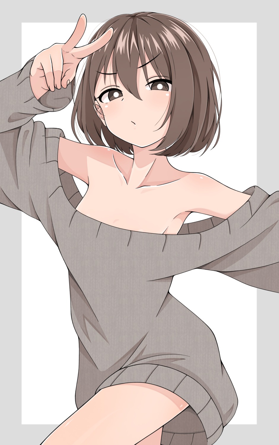 dress ito_kashiwamochi loli no_bra sweater