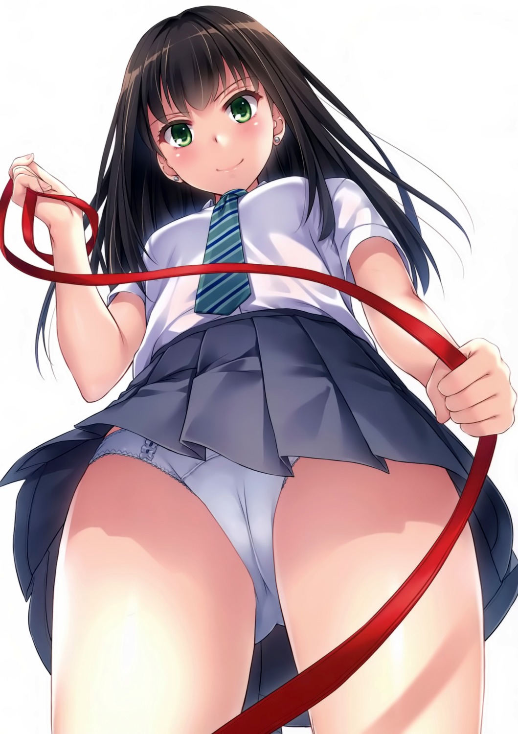 cameltoe nakajima_yuka pantsu seifuku shibuya_rin the_idolm@ster the_idolm@ster_cinderella_girls