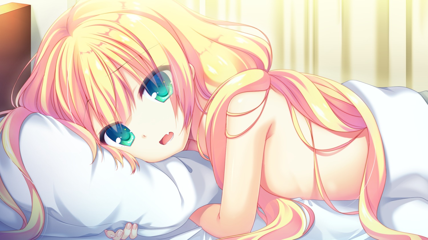 chuablesoft game_cg komachi_mahiru loli mango_purin naked sheets watashi_ga_suki_nara_"suki"_tte_itte!