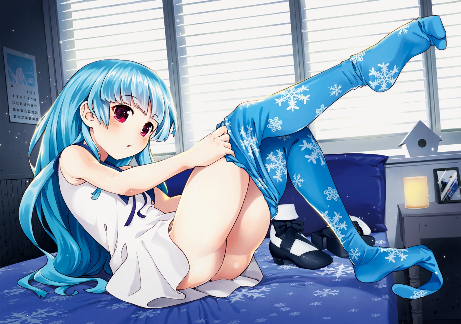 ass dress feet hayashi_keita king_of_fighters kula_diamond nopan pantyhose undressing