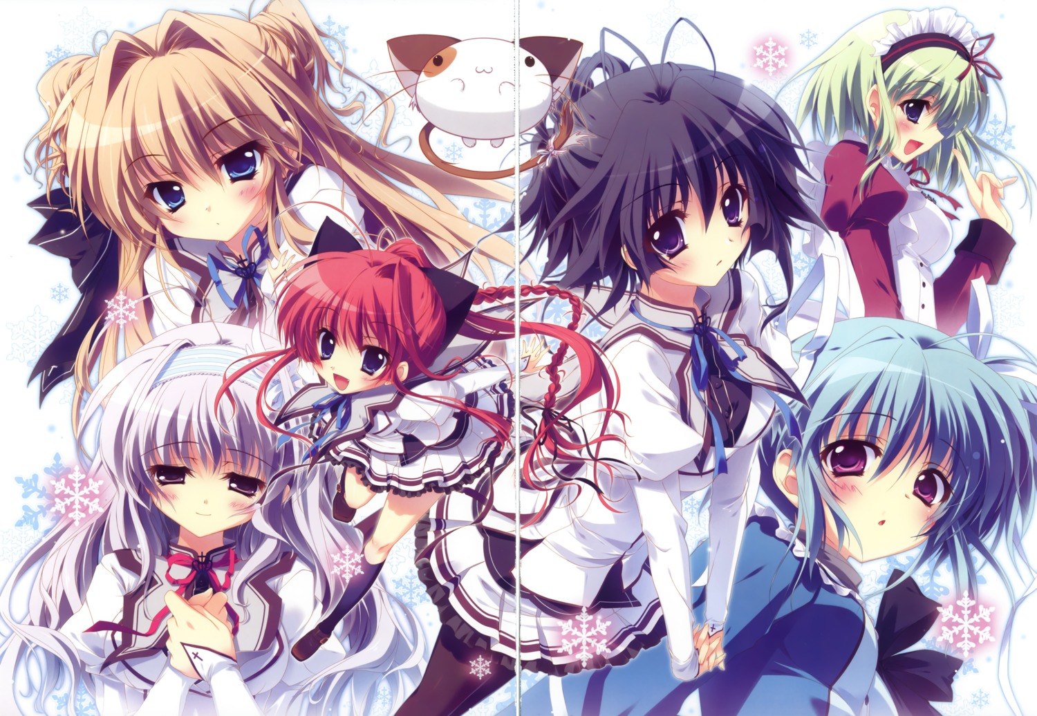 amaha_miu angelina_nanatsu_sewell animal_ears crease fixme hisuitei inui_sana izumi_tsubasu mashiroiro_symphony onomiya_yutsuki pannya seifuku sena_airi uryuu_sakuno